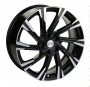 Легковой диск Khomen Wheels KHW1901 7,5x19 5x114,3 ET38 67,1 Black-FP