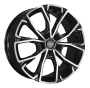 Легковой диск Khomen Wheels KHW1907 7,5x19 5x114,3 ET45 60,1 Black-FP